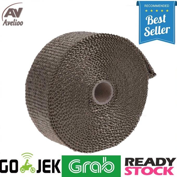 

EXHAUST WRAP LAKBAN PEMBUNGKUS PEREDAM PANAS KNALPOT ASLI