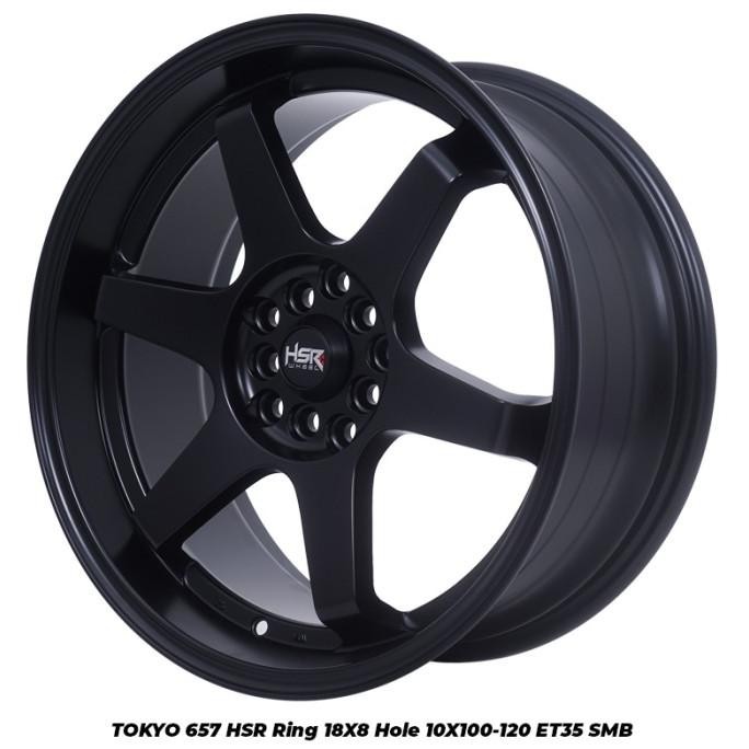 Velg Jdm Tokyo Ring 18X8 Et35 Mobil Bmw E36, E46 Gratis Kirim Original
