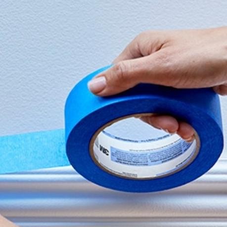 

LAKBAN KERTAS 3M BIRU - MASKING TAPE 3M BLUE ISOLASI PAINTER 24MM ASLI