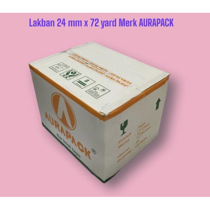 

LAKBAN 1 INCH 24 MM 1 DUS ISI 144 ROLL ASLI