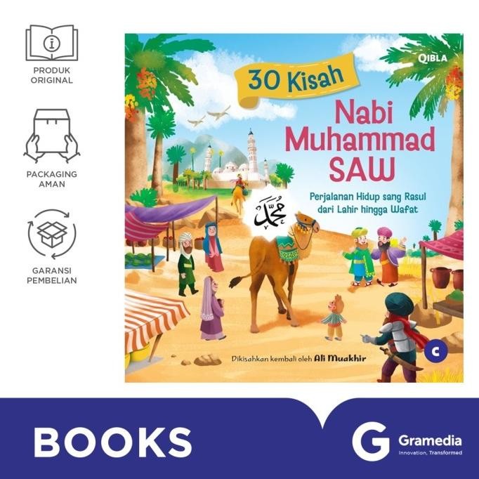 

New Gramedia Buku 30 Kisah Nabi Muhammad SAW (Ali Muakhir)