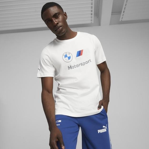 Puma Kaos Logo Bmw M Motorsport Ess White Original
