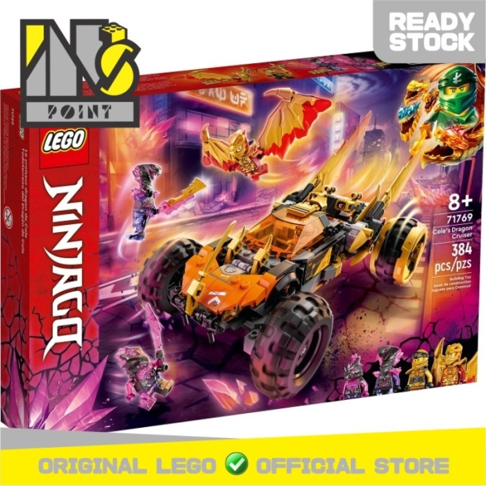MURAH LEGO 71769 - Ninjago - Cole'S Dragon Cruiser