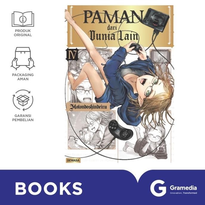 

New Gramedia Buku Paman dari Dunia Lain 4 (Hotondeshindeiru, SEGA)