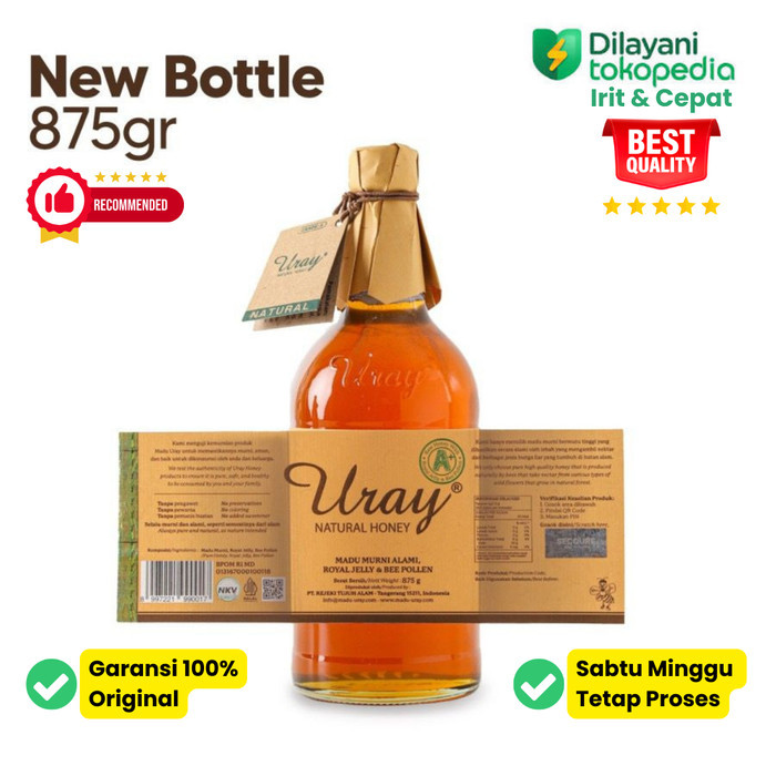 

Raw honey - Madu uray sehat 640ml 875gr hutan liar asli murni mentah