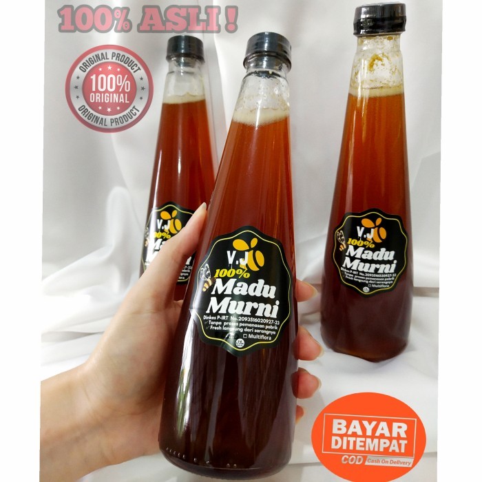 

Madu cair asli 100% nektar multiflora