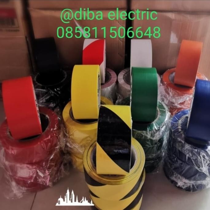 

LAKBAN LANTAI SIZE 2IN X 33MTR/FLOOR MARKING TAPE ASLI