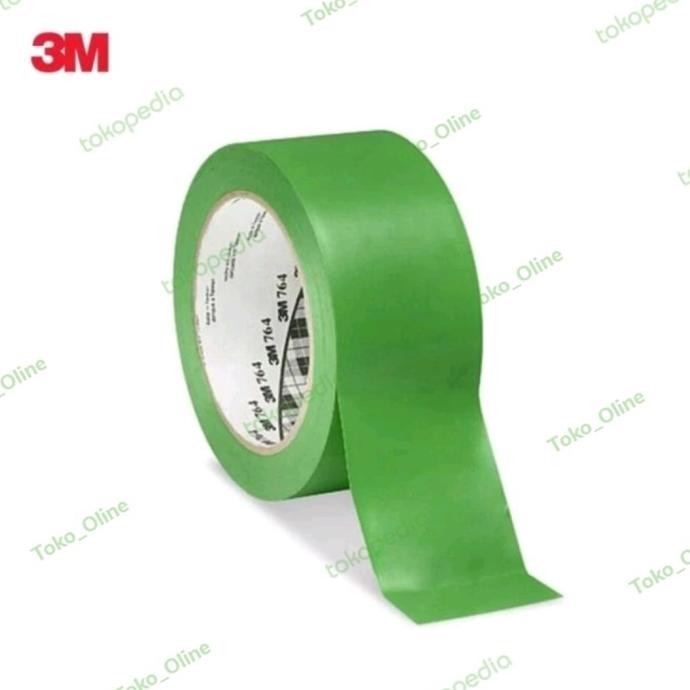 

3M 764 LAKBAN LANTAI PENANDA - FLOOR MARKING TAPE - HIJAU 5CM X 33M ASLI