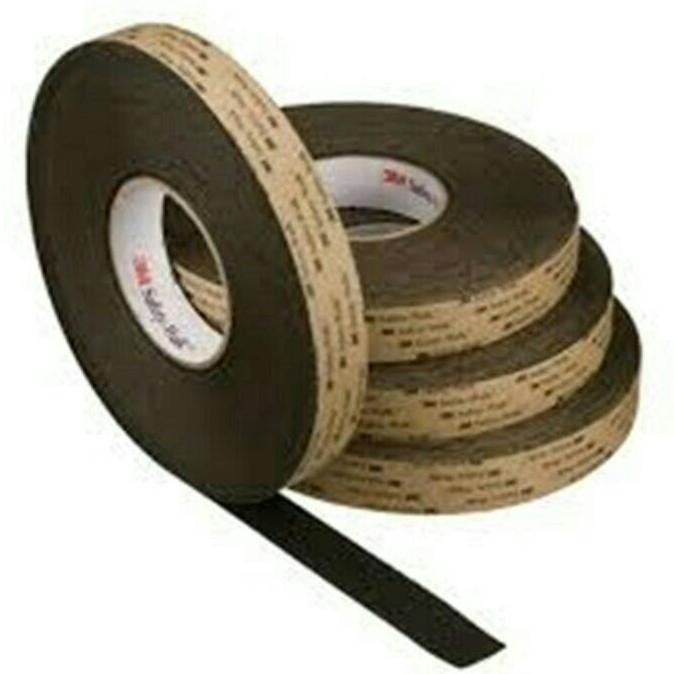 

3M LAKBAN ANTI SLIP 610 BLACK 1" IN X 18,2 M ASLI