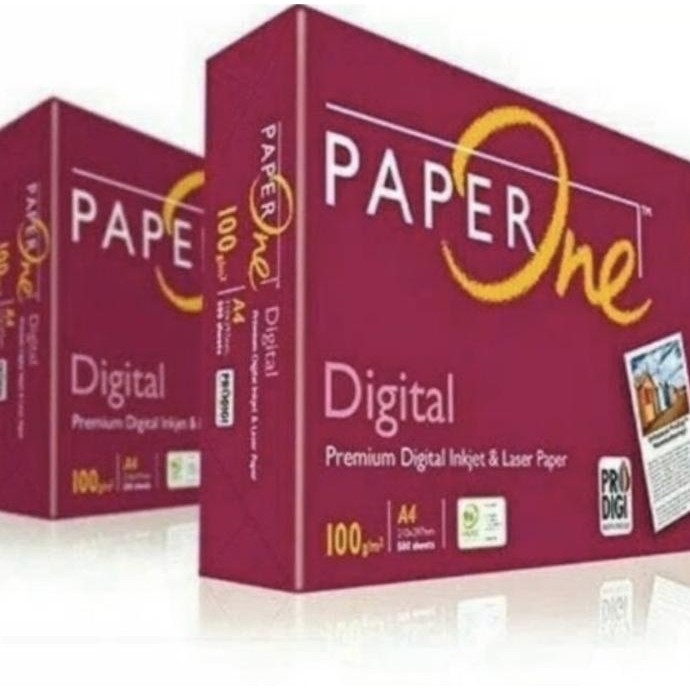 

Paper One A4 100 Gram /Kertas Fotocopy/ Hvs / Paling Murah