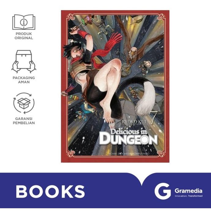 

New Gramedia Buku Komik Delicious in Dungeon 07