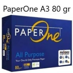 

Termurah !!! Kertas Hvs A3 70 / 80 Gr Paperone