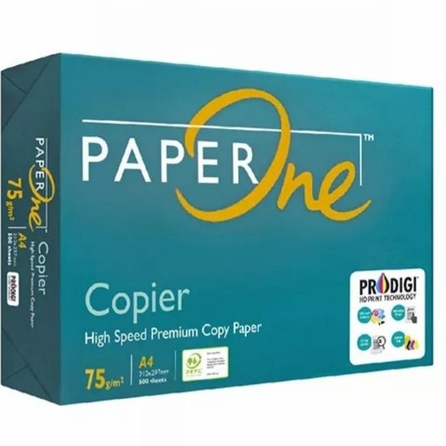 

Kertas Merek Paper One Copier A4 70 Gram Isi 500 Lembar (Sheets)