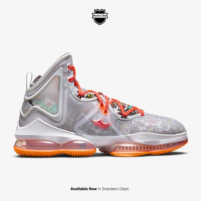 NIKE Sepatu Basket LEBRON 19 "FAST FOOD" DC9339001 ORIGINAL