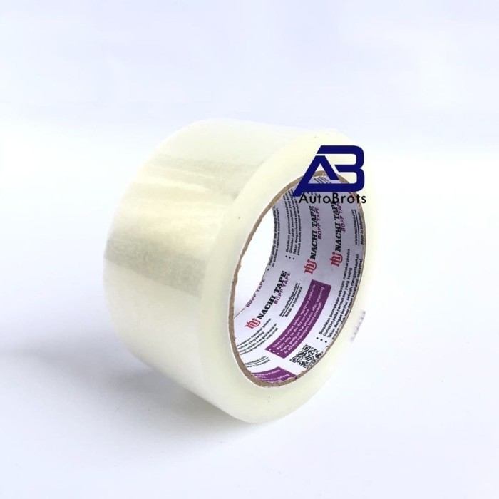 

Original..!! 1 Dus/72Roll Nachi Tape Opp Lakban Packing Transparan 2 Inch X 90Y