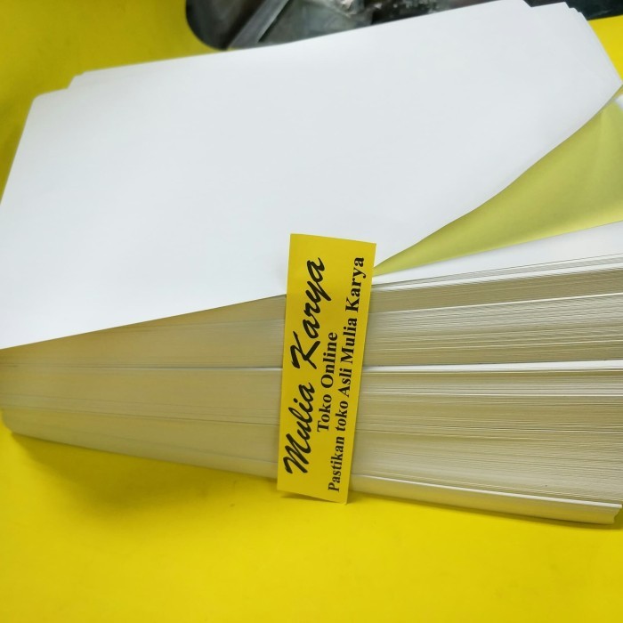

Cuci Gudang..!! Kertas Label Sticker Hvs A4 Stiker / Rim Isi 500 Lembar
