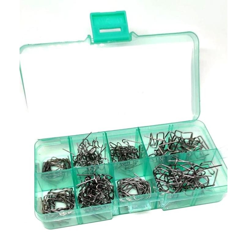 

Promo Staples perbaikan bumper mobil / plastik 1 kotak (160 pcs) COD