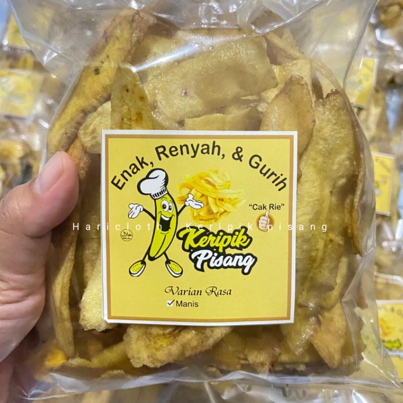 

Keripik Pisang Cak Rie Manis Renyah Keripik Pisang Manis Homemade kemasan 250 gram