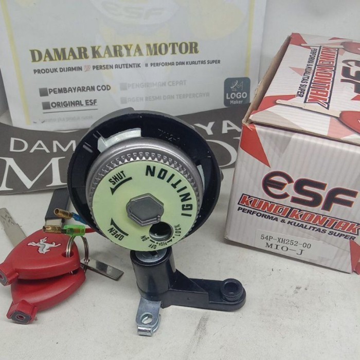 TERBARU KUNCI KONTAK MIO J / KEY SET MIO J ESF BISA GRAB