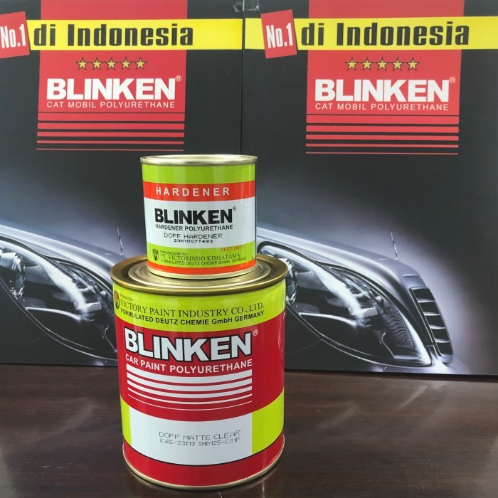 TERBARU SET CLEAR COAT BLINKEN DOFF MATTE PROMO