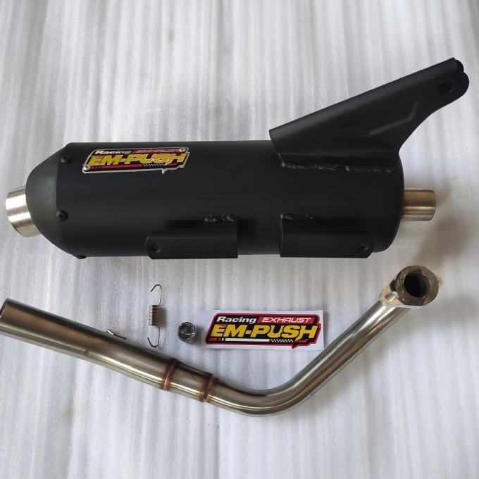 KNALPOT RACING EMPUSH EXHAUST HONDA BEAT SCOOPY ESP SPI NO MBER