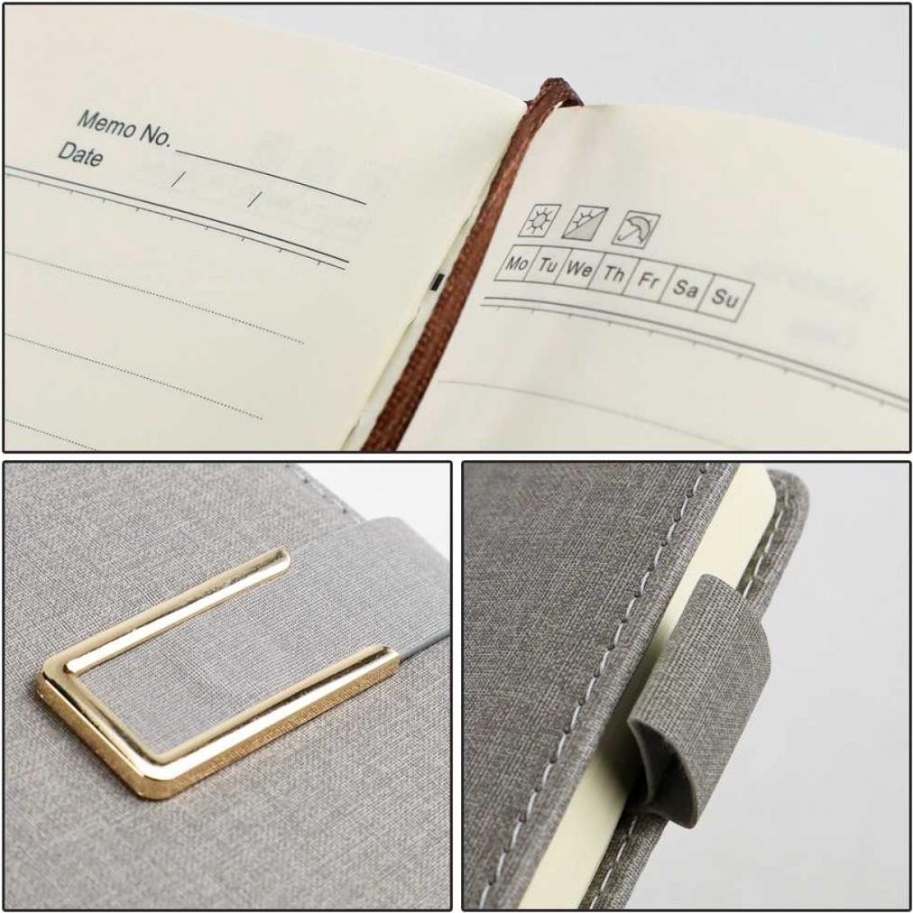 

PROMO Buku Catatan Kerja Notebook Diary Book Cover Kulit Kertas A5 JSK140 TW39