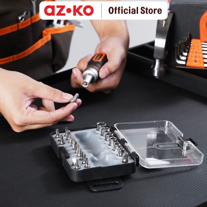 Azko Tactix Set Kunci Sok 23 Pcs