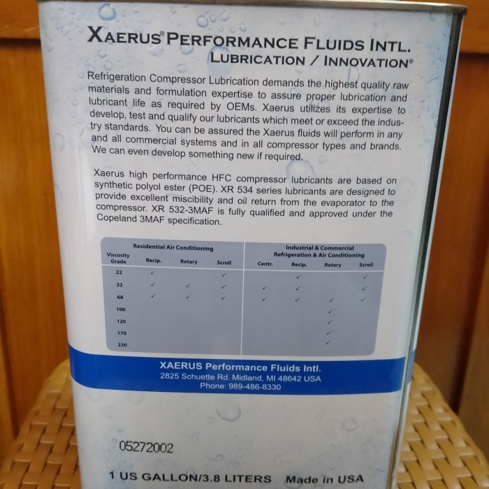 Termurah Oli Xaerus Xr534-68