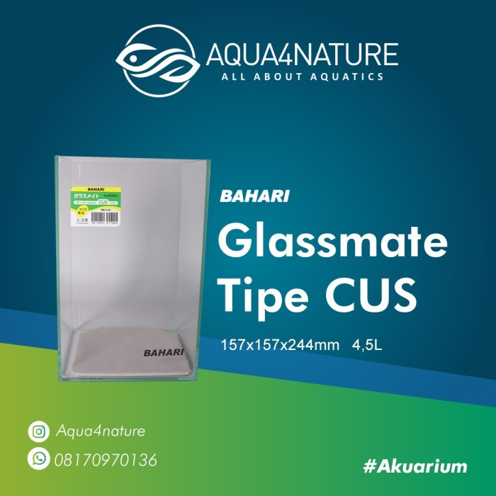 aquarium Nisso Bahari Glassmate Tipe CUS