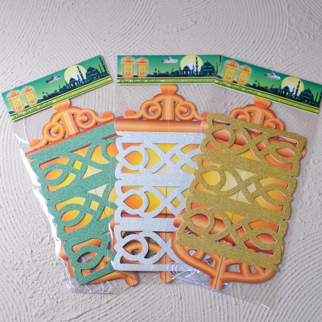 

Hiasan Gantung Lentera Pilar / Dekorasi Idul Fitri Lebaran Natal Ulang Tahun / Gantungan Lentera