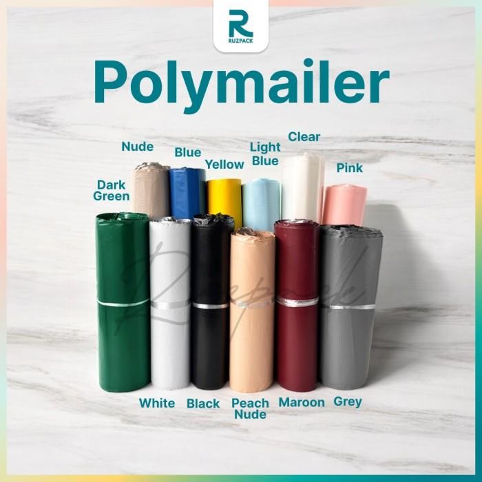 

35 X 45 + 5CM POLYMAILER POLYBAG KANTONG PLASTIK PACKING (+-100PCS)