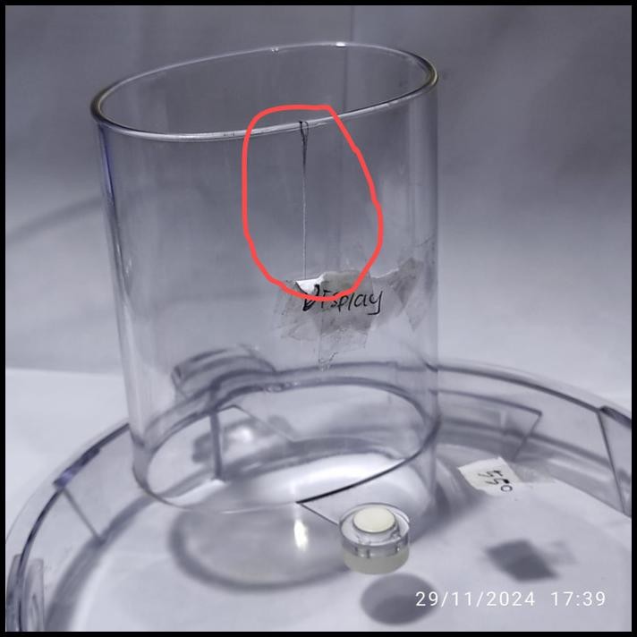 BARANG DISPLAY TUTUP MIKA ATAS PHILIPS FOOD PROCESSOR HR7627 HR 7627 ORIGINAL