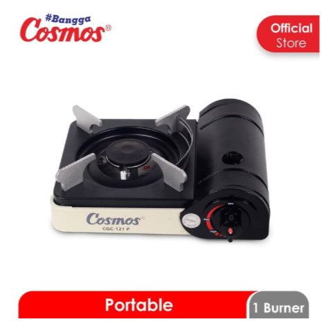Cosmos Kompor Gas Portable / Kompor Piknik 1 Tungku Cgc-121 P Garansi