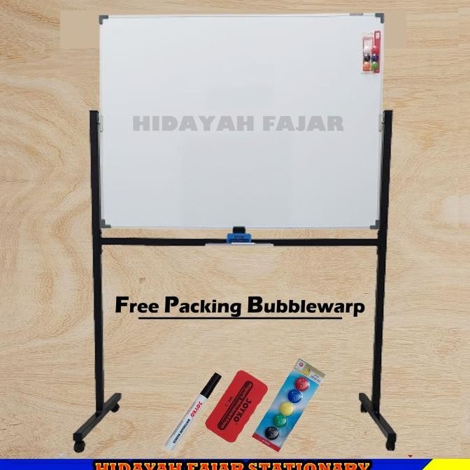 

Papan Tulis Standing - Whiteboard Standing 90 X 120 Original Dan Terpercaya