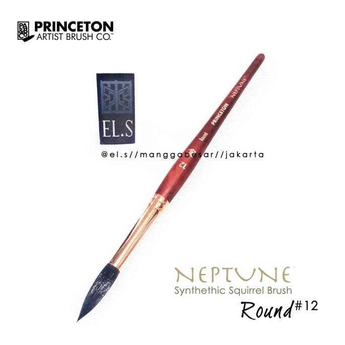 

Princeton Neptune Brush Round 12 ( Kuas Lukis )