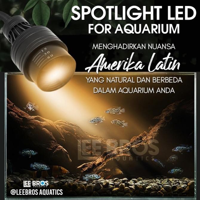 Lampu LED Aquarium Sorot /  LED Aquarium / Lampu Aquarium  / Spotlight H85S