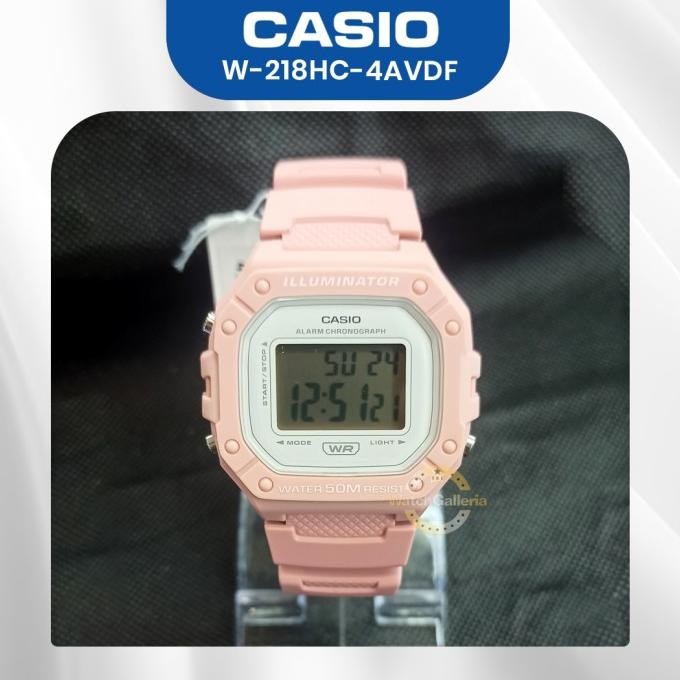 Casio General W-218Hc-4Avdf/W-218Hc-4Avdf/W-218Hc- Original Murah