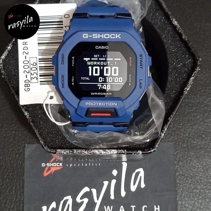 Casio G-Shock Gshock Gbd 200 / Gbd200 - 2Dr Blue