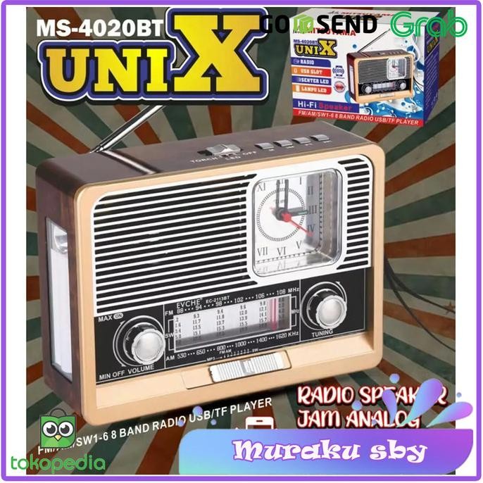 Terlaris Mitsuyama Radio Bluetooth Mp3 Mitsuyama MS 4020 BT UNIX SALE