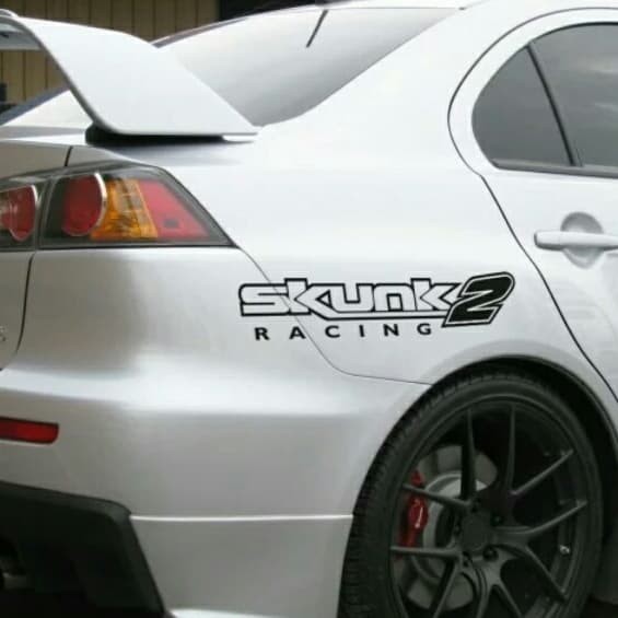 Stiker Skunk 2 Racing Body Belakang Mobil Racing Keren Termurah