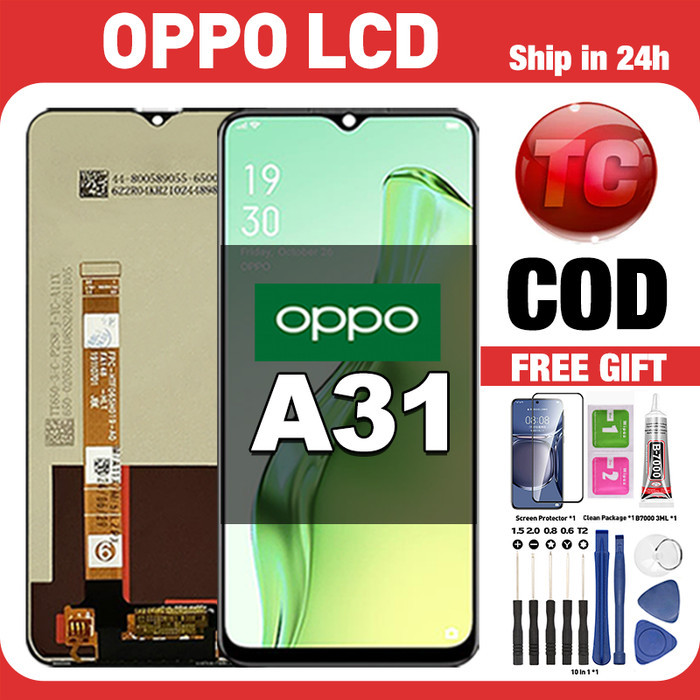 Original Lcd OPPO A31 fullset ori asli Layar hp touchscreen Sentuh Versi Tinggi COD