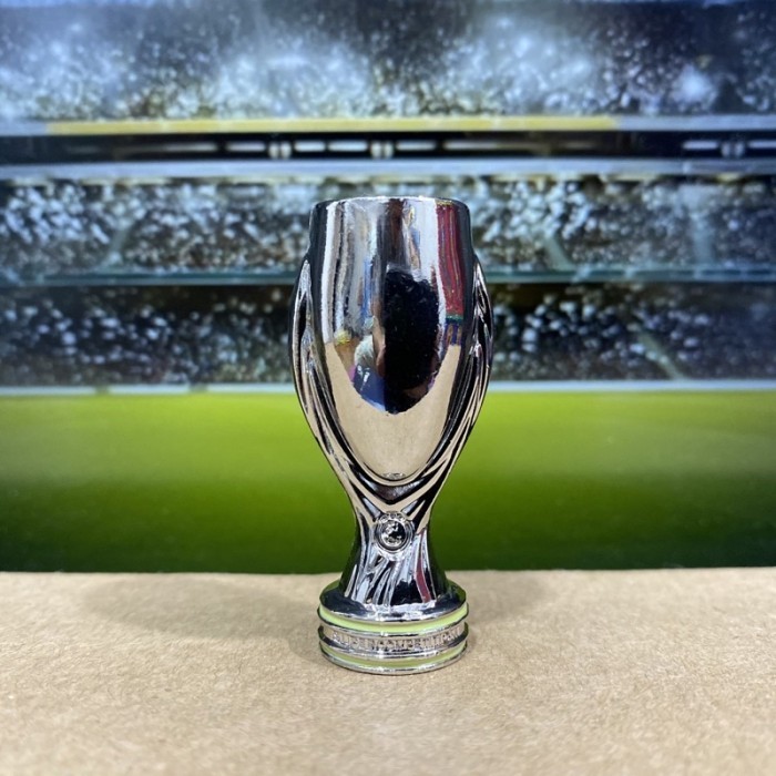 Miniatur Trofi Piala Super Eropa Piala Mini Trofi UEFA SUPER CUP