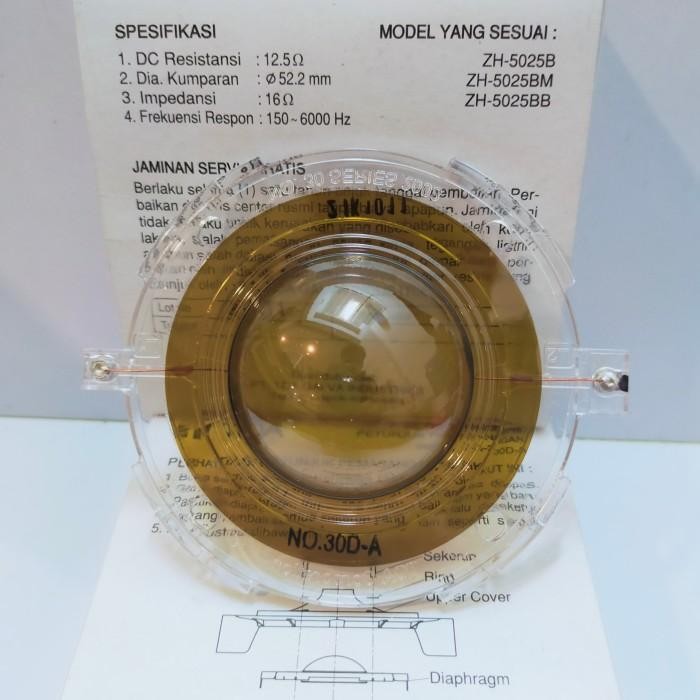 SPUL TOA ZG 30D A ORIGINAL SPUL 25 WATT TOA 5025B 5025BM