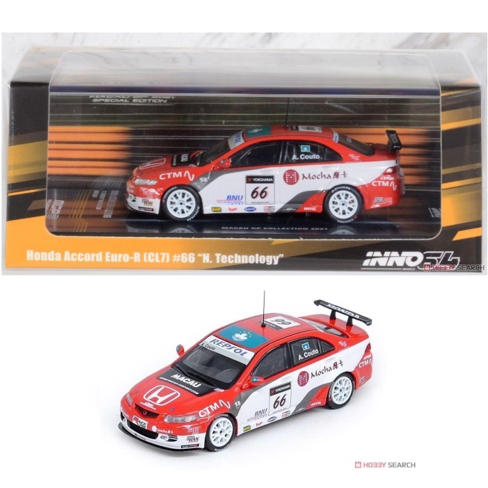 IN64-CL7-MGPAC Inno64 Honda Accord Euro-R 66 Macau World Touring 2008
