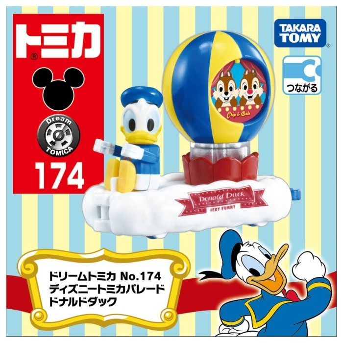 229025 Tomica Dream Disney Parade 174 Donald Duck Diecast Takara Tomy