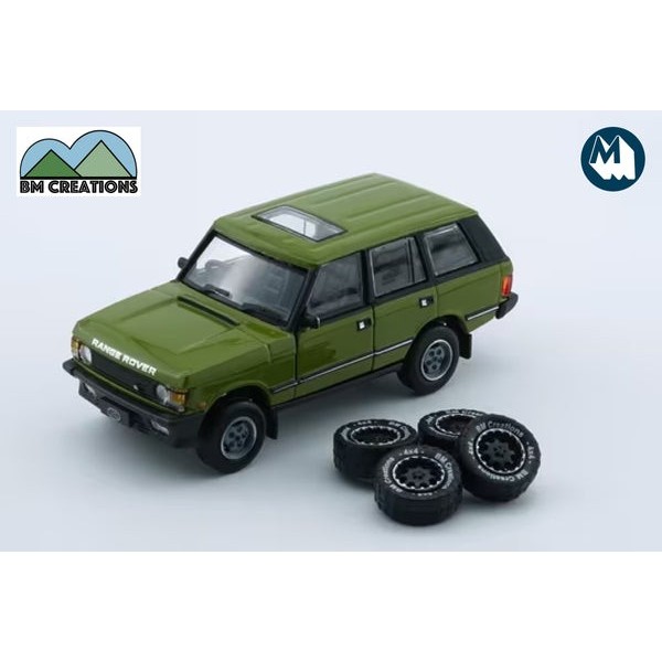 64B0294 BM CREATIONS 1992 LAND ROVER RANGE ROVER CLASSIC LSE GREEN BMC