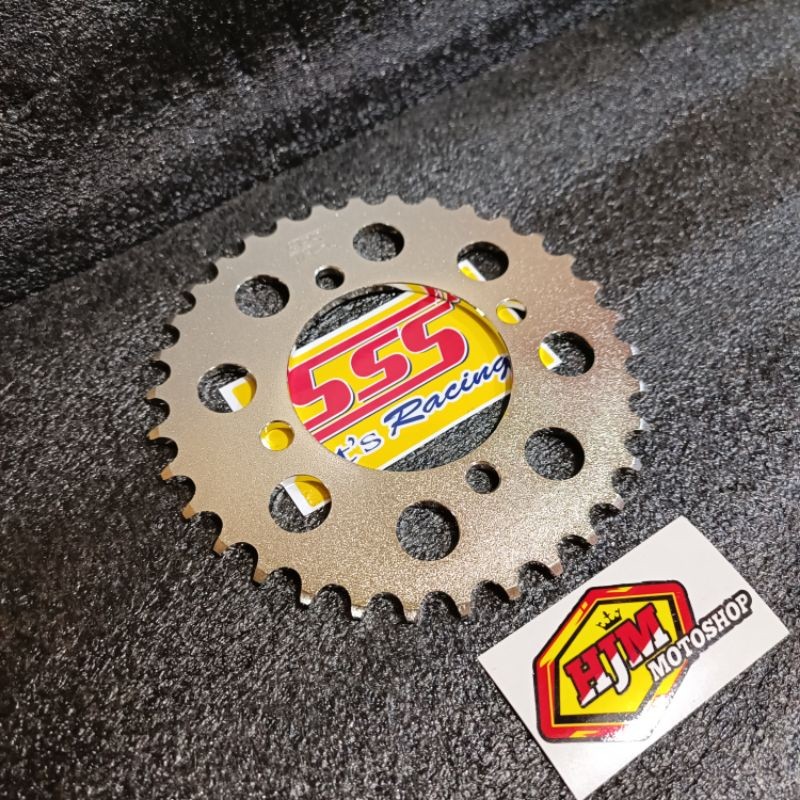 Gear Belakang SSS 415 Rx King, Jupiter Z, Mx, Vega R, Fiz R Ukuran 32, 33, 34, 35, 36, 37, 38, 39,