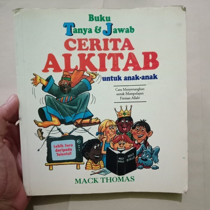 Buku  Tanya Jawab Cerita Alkitab Untuk Anak Anak Oleh Mack Thomas Original Preloved
