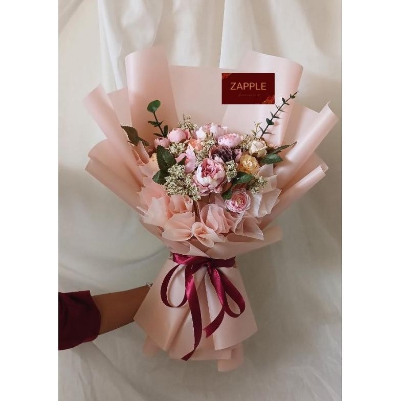 

CR - Ready Buket Valentine free kartu ucapan dan packing box. TERLARIS