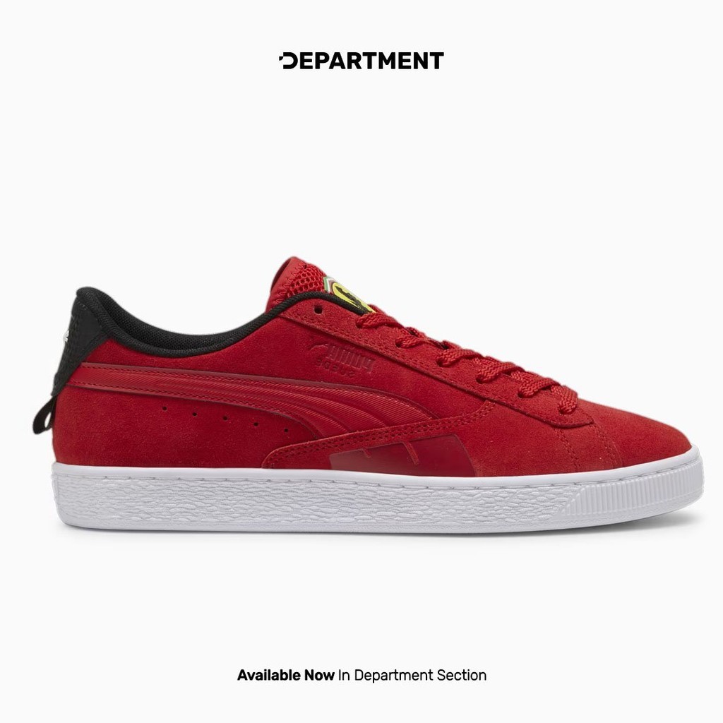PUMA SUEDE X FERRARI Sepatu Sneakers Unisex 30806502 ORI